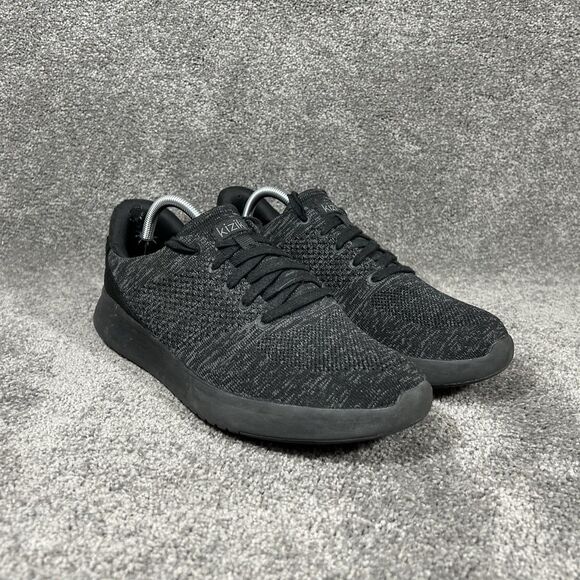 Kizik Lima Knit Mens Size 10.5 Heathered Black Handsfree Running Shoes Used main image 11